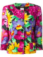 Céline Vintage Floral Print Jacket - Multicolour