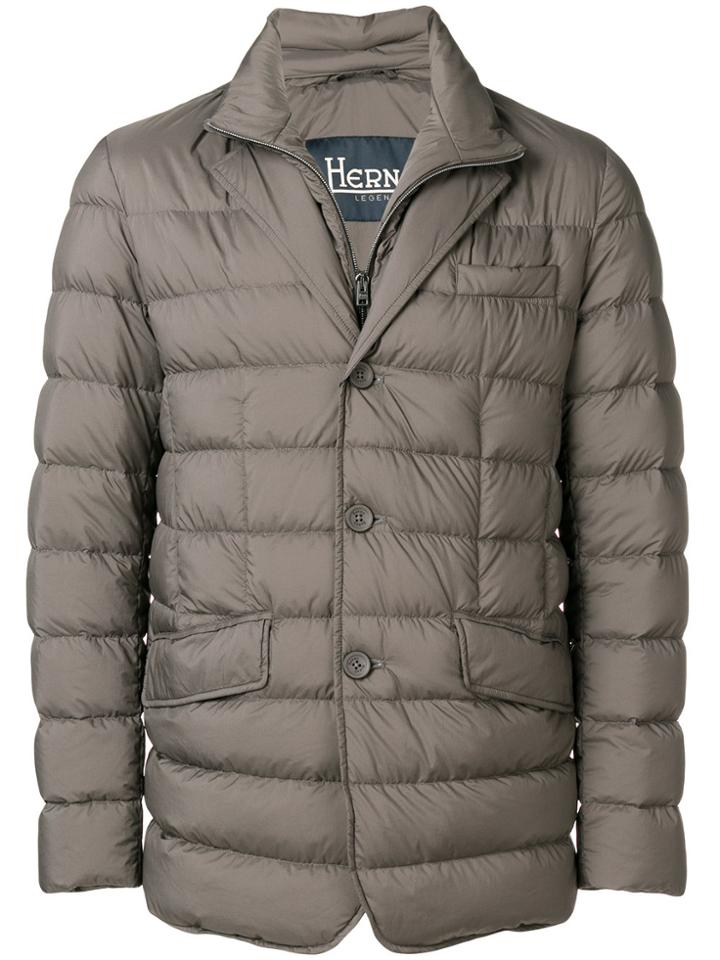 Herno Padded Blazer - Grey