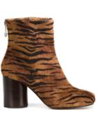 Maison Margiela Tiger Stripe 'tabi' Boots