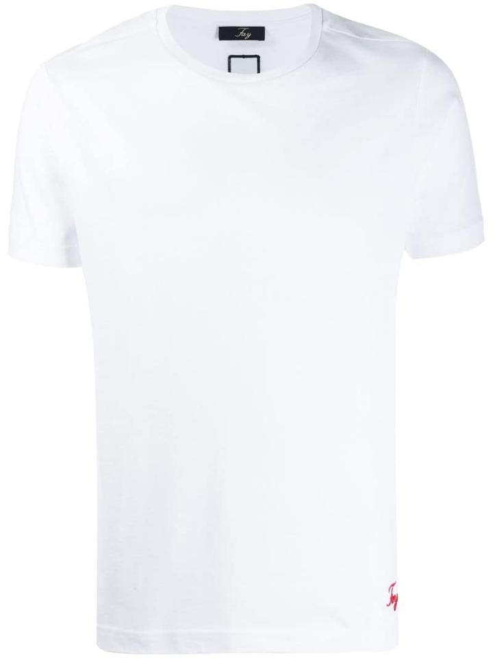 Fay Crew Neck T-shirt - White