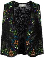 Faith Connexion Embellished Waistcoat - Black