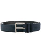 Orciani Classic Leather Belt - Blue