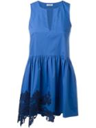 P.a.r.o.s.h. Crochet Hem Detailing Dress