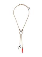 Lanvin Hanging Hand Pendant Necklace