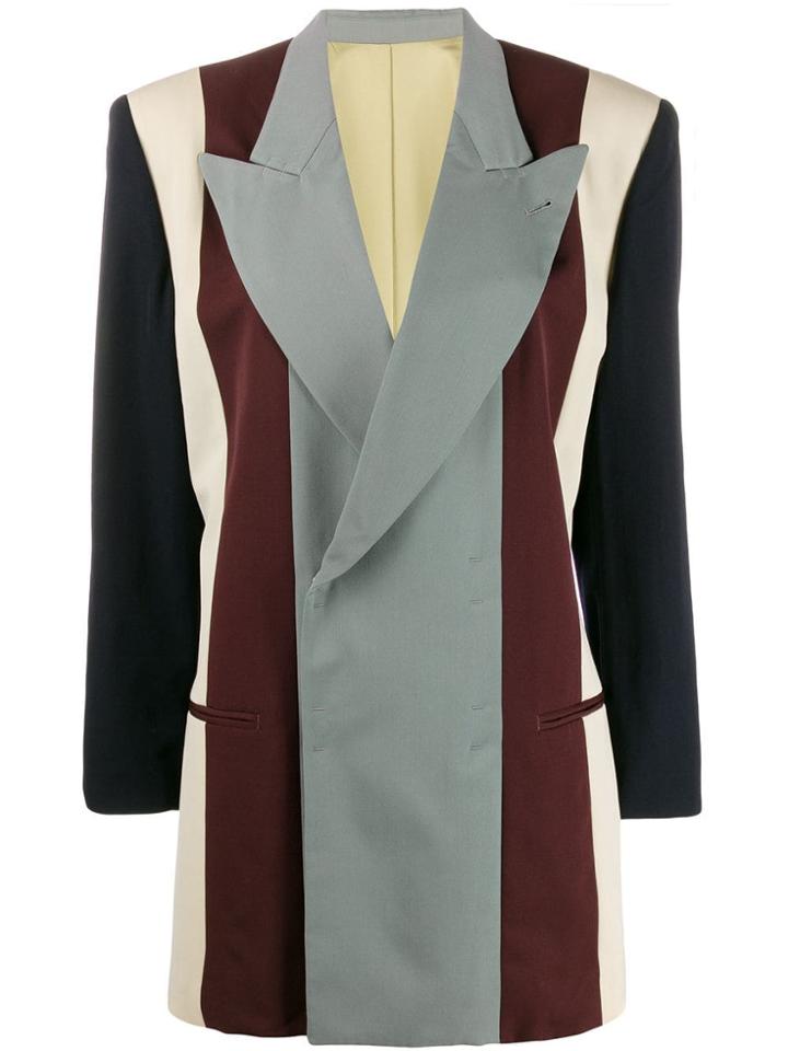 Jean Paul Gaultier Pre-owned 1994 Colourblock Structured Blazer - Grey