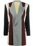 Jean Paul Gaultier Pre-owned 1994 Colourblock Structured Blazer - Grey