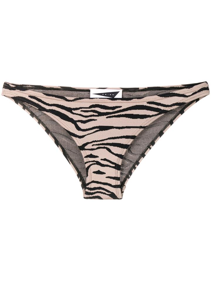 Prism Patnem Tiger Bikini Bottoms - Brown