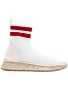 Alexander Wang Dylan Sock Sneakers - White