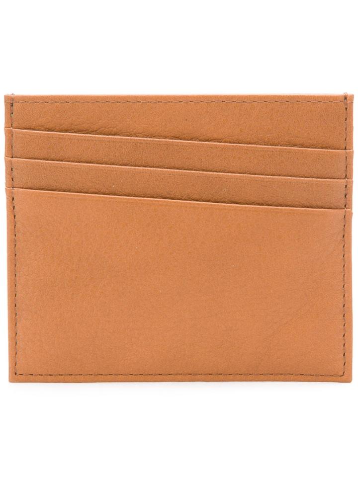 Maison Margiela Contrast Cardholder Wallet - Brown