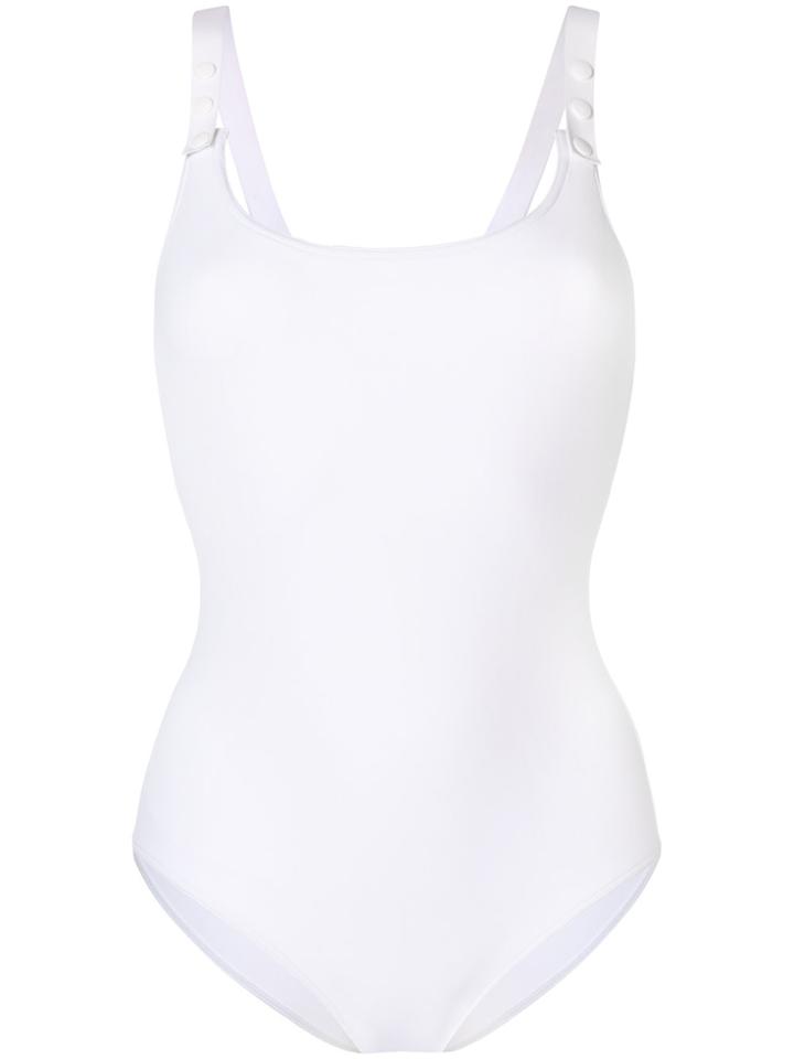 Eres Slim Fit Swimsuit - White
