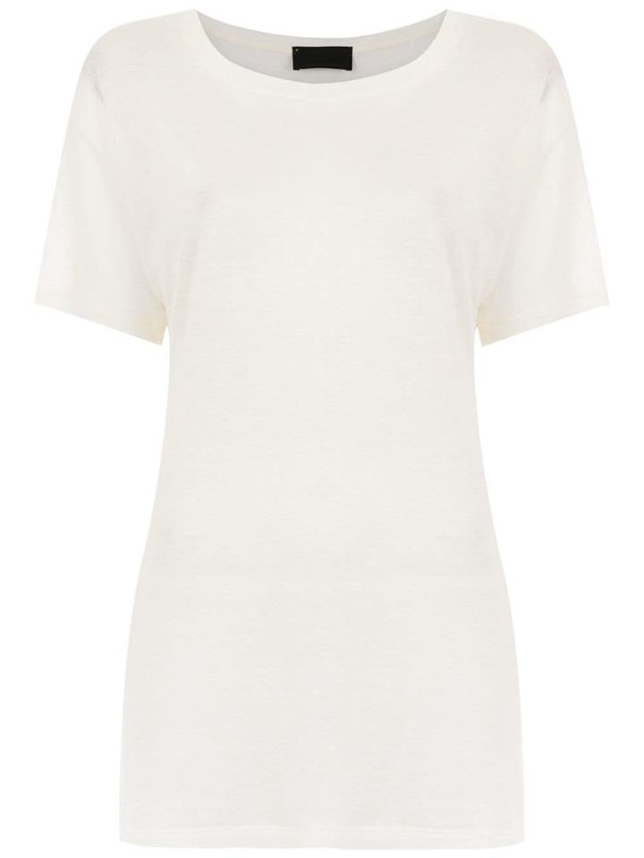 Andrea Bogosian Linen T-shirt - White