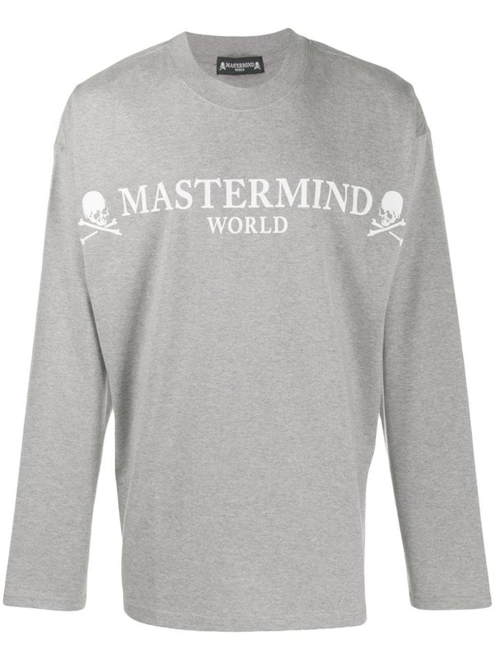 Mastermind World Logo Long-sleeve Top - Grey
