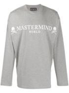 Mastermind World Logo Long-sleeve Top - Grey