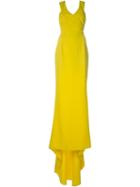 Stella Mccartney 'cady' Dress, Women's, Size: 42, Yellow/orange, Spandex/elastane/acetate/rayon/polyester