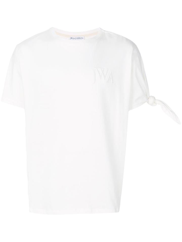 Jw Anderson Single Knot T-shirt - White