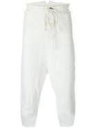 Lost & Found Rooms Tailored Back Pant - White