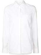Alexander Wang Button Down Shirt, Women's, Size: 4, White, Cotton