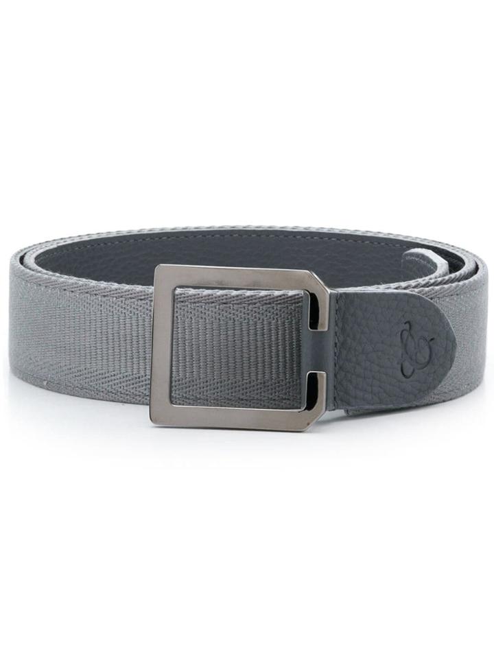 Canali Buckled Belt - Grey