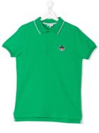 Kenzo Kids Teen Logo Polo Shirt - Green