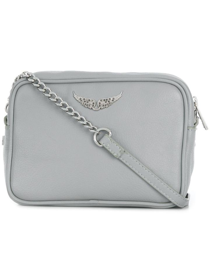 Zadig & Voltaire Zadig & Voltaire Wgap2020f Gris Furs & Skins->calf