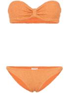 Hunza G Jean Bandeau Bikini - Orange