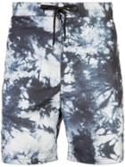 Cynthia Rowley New School Printed Board Shorts - Blue