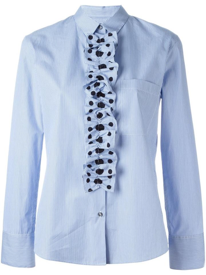 Ps By Paul Smith Stripes And Dots Blouse