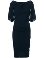 Talbot Runhof - Lobata Dress - Women - Polyester/triacetate/viscose - 42, Blue, Polyester/triacetate/viscose
