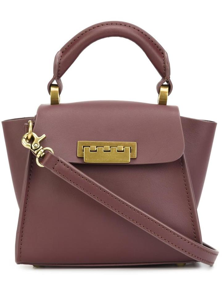 Zac Zac Posen Removable Strap Mini Tote, Women's, Red, Calf Leather