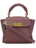 Zac Zac Posen Removable Strap Mini Tote, Women's, Red, Calf Leather