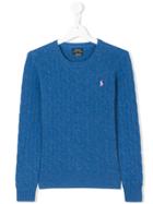 Ralph Lauren Kids Classic Knitted Sweater - Blue