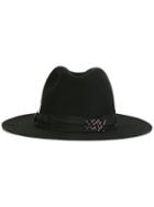 Borsalino 'beaver' Hat, Women's, Size: 56, Black, Wool Felt