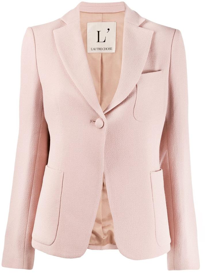 L'autre Chose Fitted Blazer - Pink