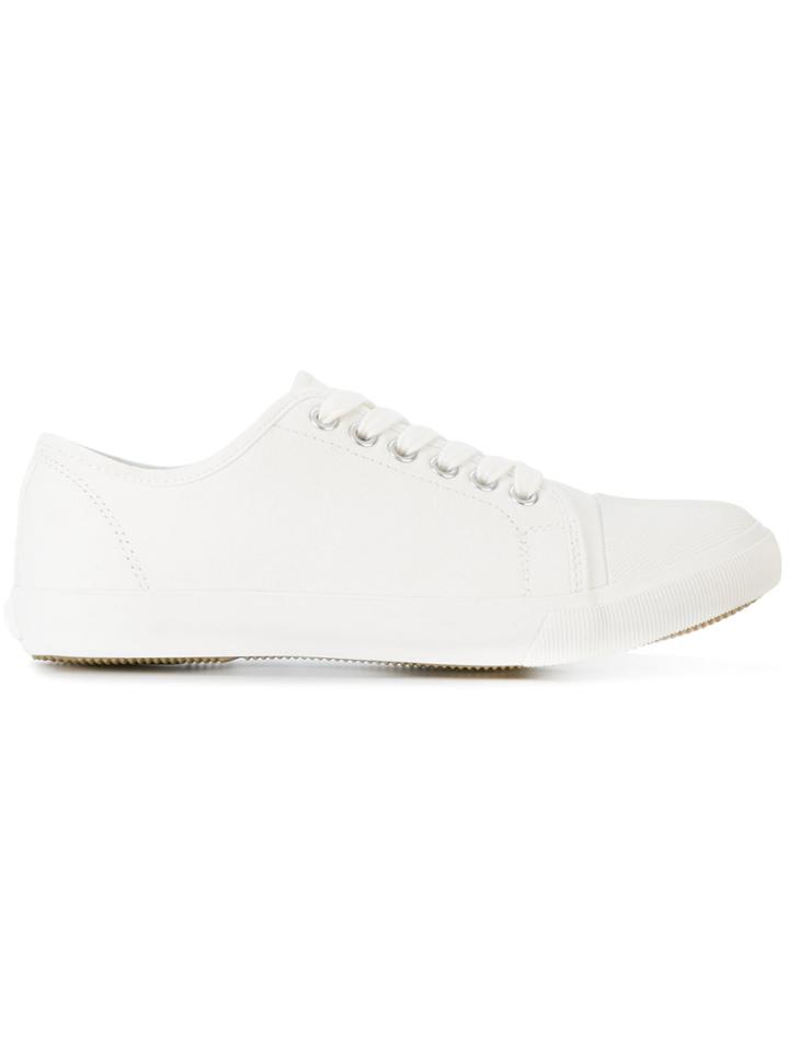 Margaret Howell Lace-up Sneakers - White