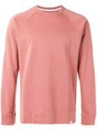 Norse Projects Plain Sweatshirt, Men's, Size: Large, Pink/purple, Cotton