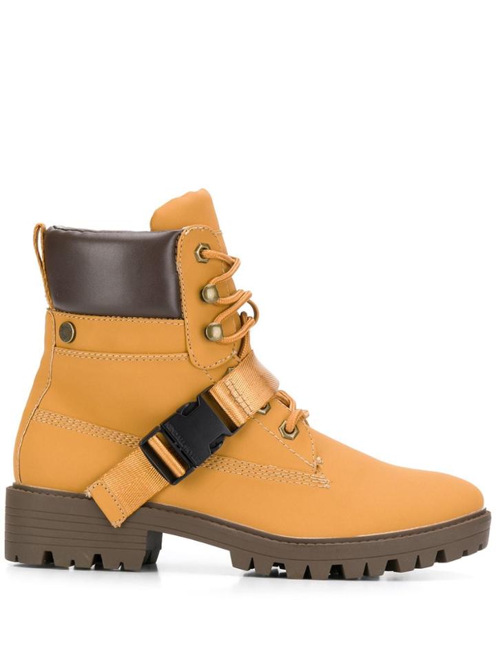 Kendall+kylie Lace-up Ankle Boots - Neutrals