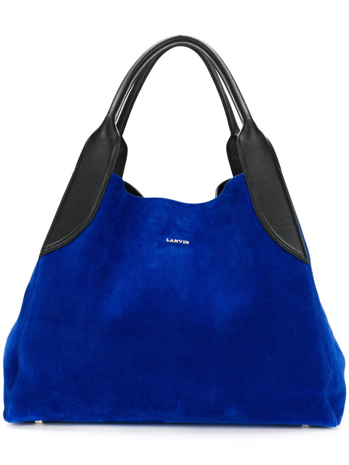 Lanvin Cabas Bag - Blue