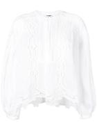 Isabel Marant Broderie Anglaise Blouse - White