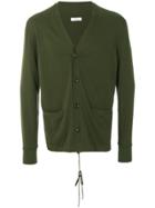 Mauro Grifoni V-neck Cardigan - Green
