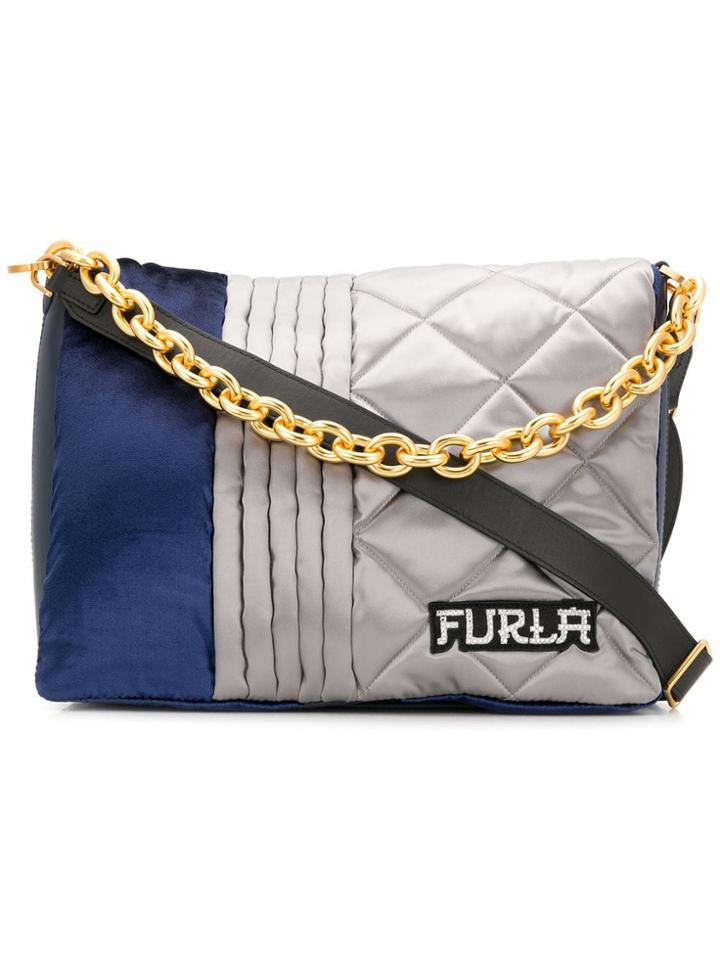 Furla Bomber Shoulder Bag - Blue