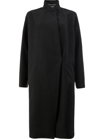 32 Paradis Sprung Frères Cocoon Coat - Black