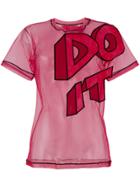 Viktor & Rolf Do It Slogan T-shirt - Red