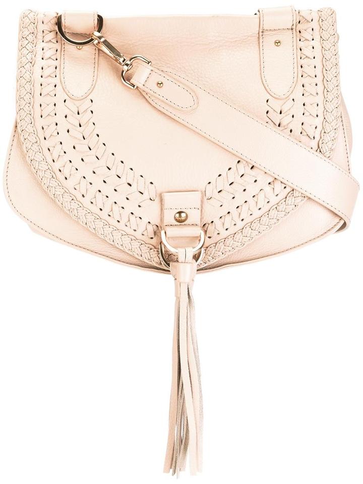 See By Chloé Medium Collins Crossbody Bag, Women's, Nude/neutrals, Calf Leather