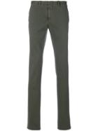 Dell'oglio Slim Fit Trousers - Green