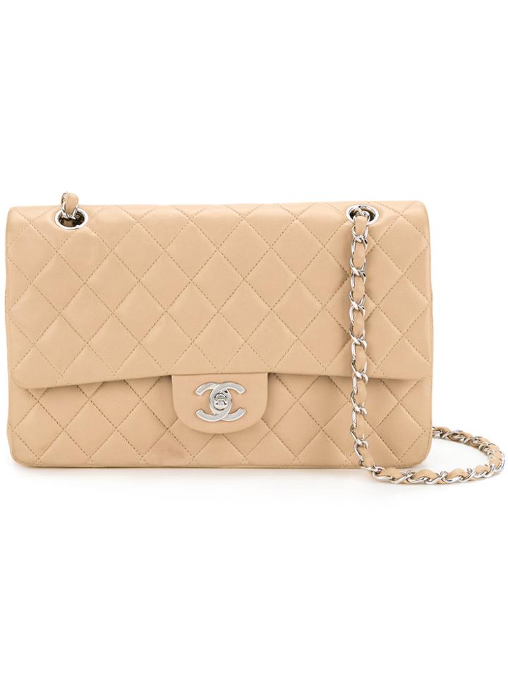 Chanel Vintage Classic 2.55 Shoulder Bag - Nude & Neutrals