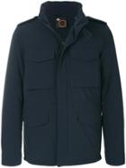 Aspesi Cargo Padded Jacket - Blue