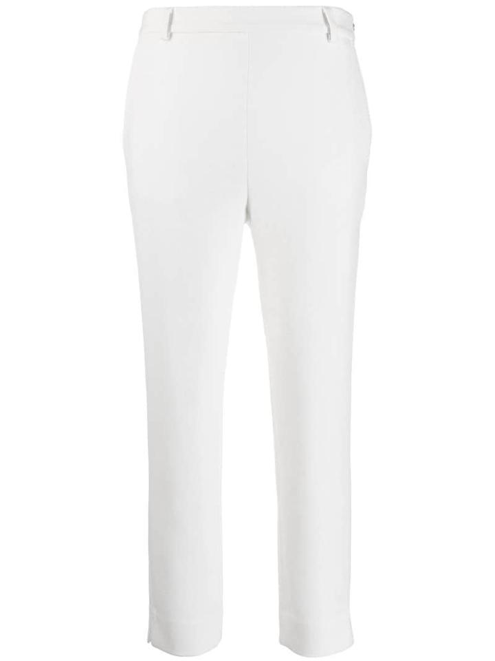 Just Cavalli Cropped Skinny-fit Trousers - White