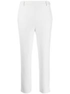 Just Cavalli Cropped Skinny-fit Trousers - White