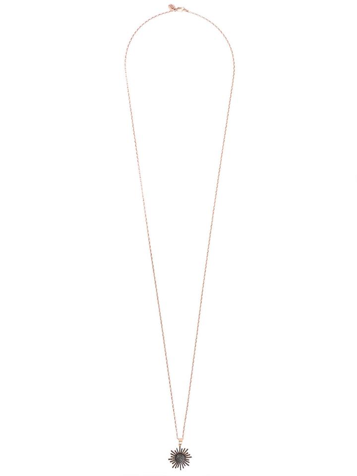 Maha Lozi Tequila Sunrise Necklace - Black