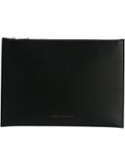 Victoria Beckham Zipped Pouch Clutch Bag - Black